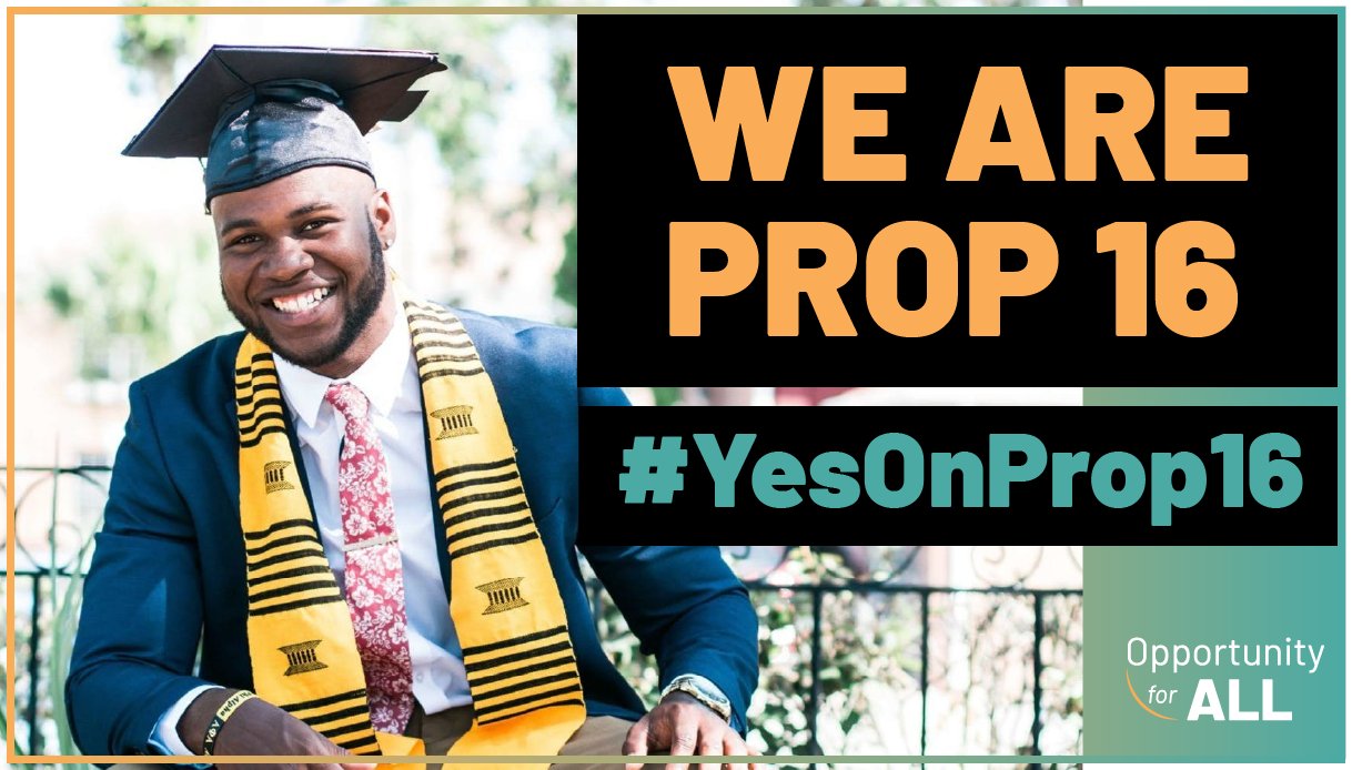 Opportunity for All Coalition Transitions to Historic Yes on Prop. 16 Campaign